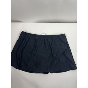 T.H.E. Swimwear Skirt Women's Sz 16 Black